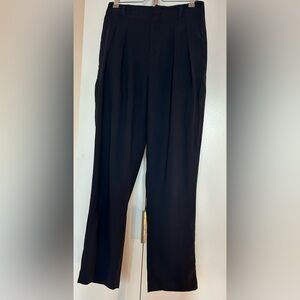 Joie high waisted dark navy trouser